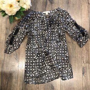 Michael Kors blouse with gold details